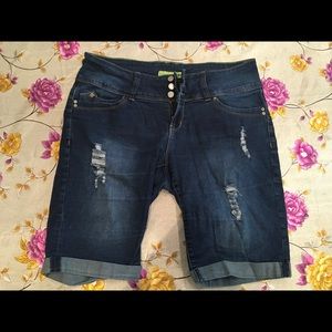 YMI Wanna Betta Butt Bermuda Shorts